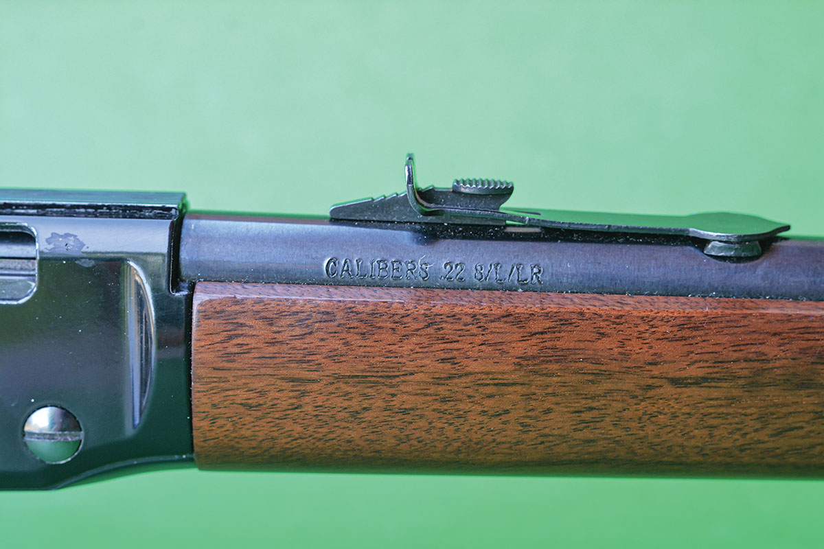 Most tubular-fed 22 rifles will function and feed with 22 Short, Long and Long Rifle ammunition such as this Henry lever action.